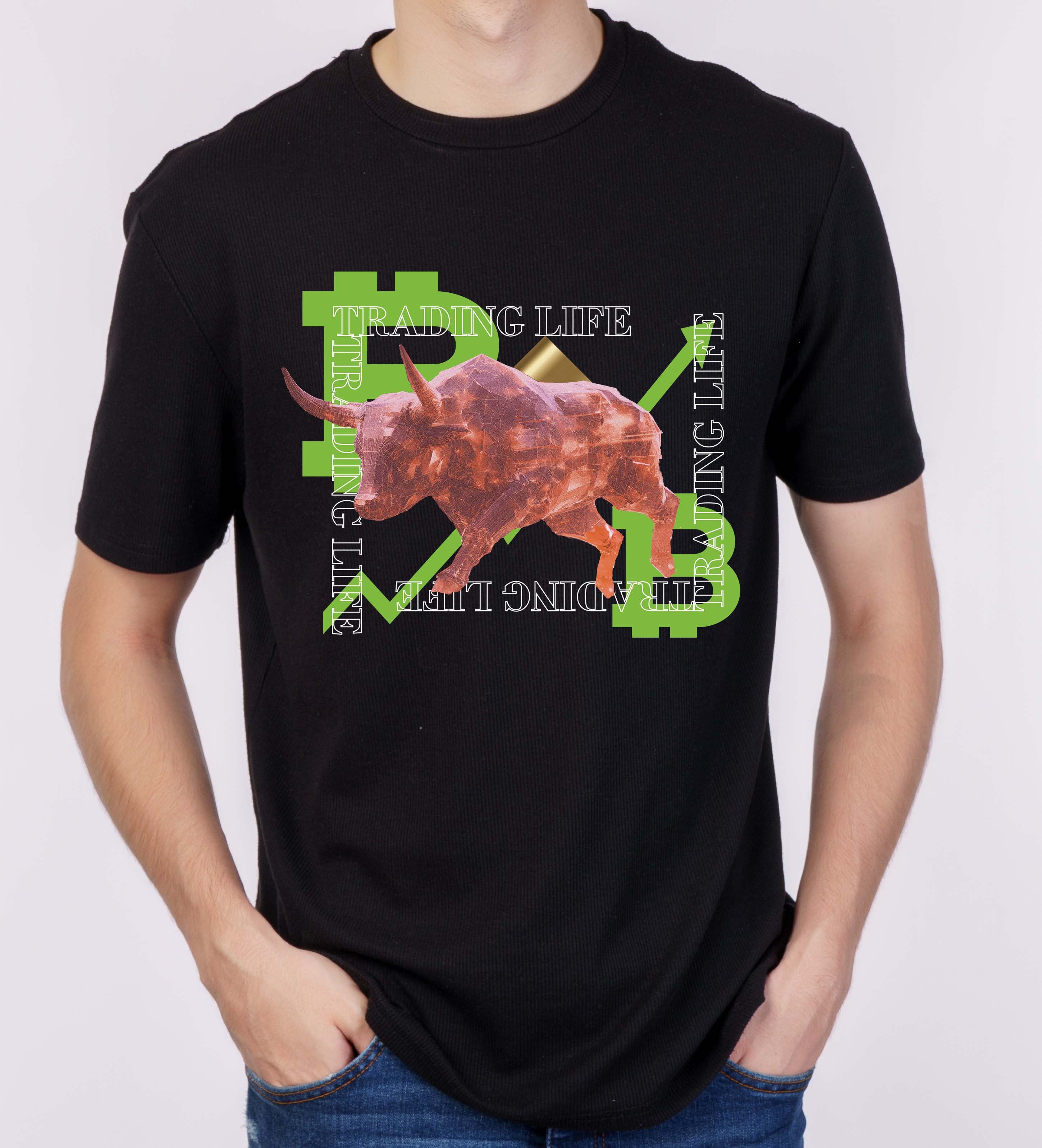 Koszulka męska Green and bull