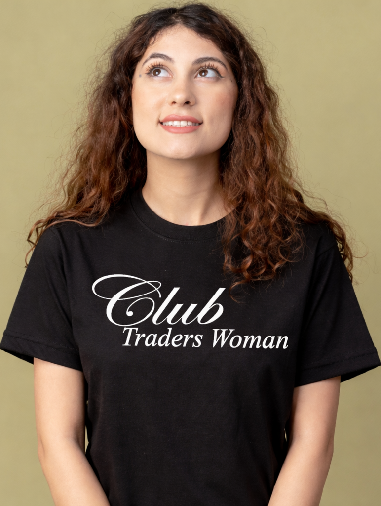 Damska koszulka z napisem | Women's T-shirt with print | Club Traders Woman Premium