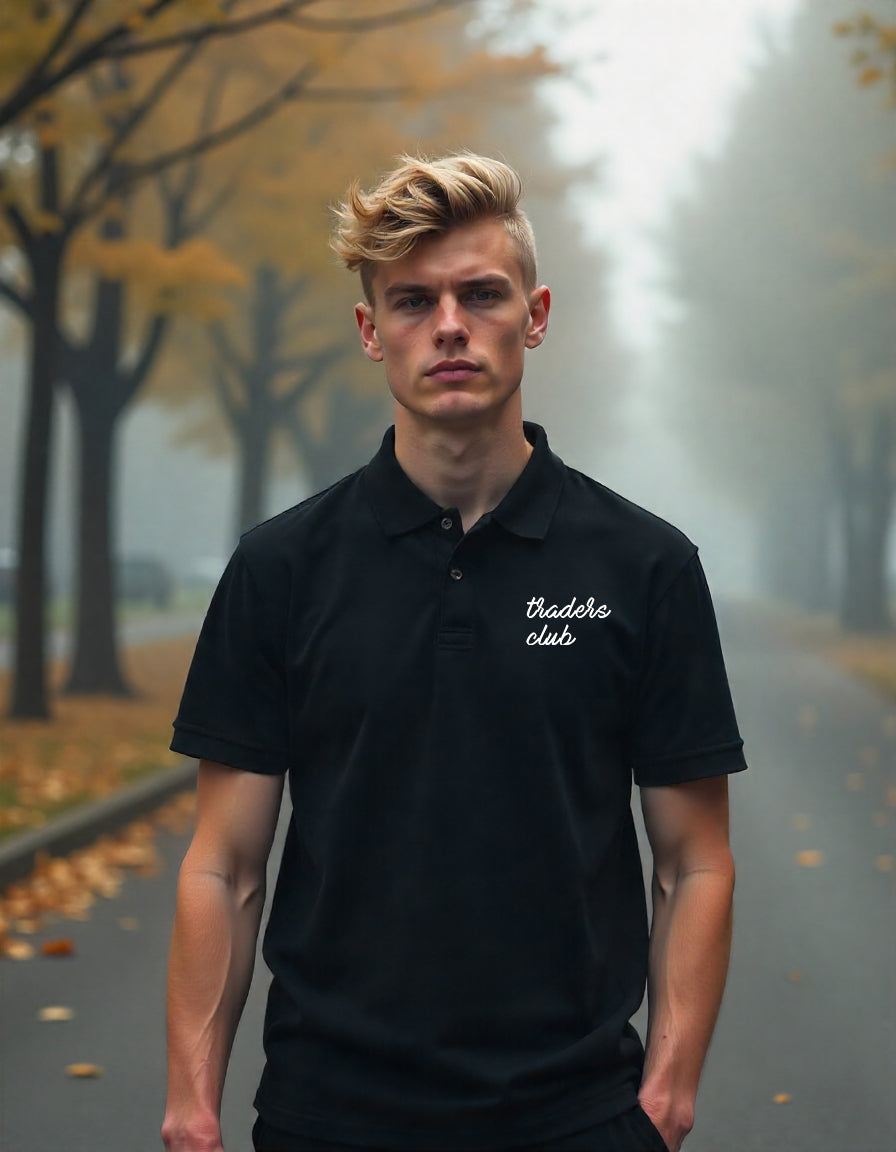 Premium Polo shirt with print | Club for True Crypto Fans