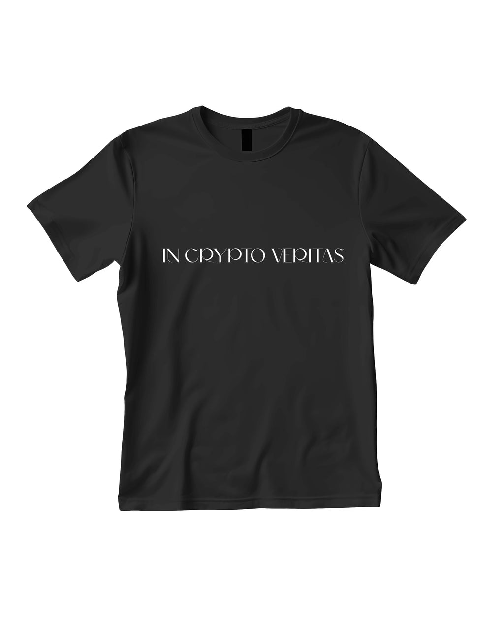 Męski t-shirt premium | Premium Men's T-shirt with print | In Crypto Veritas