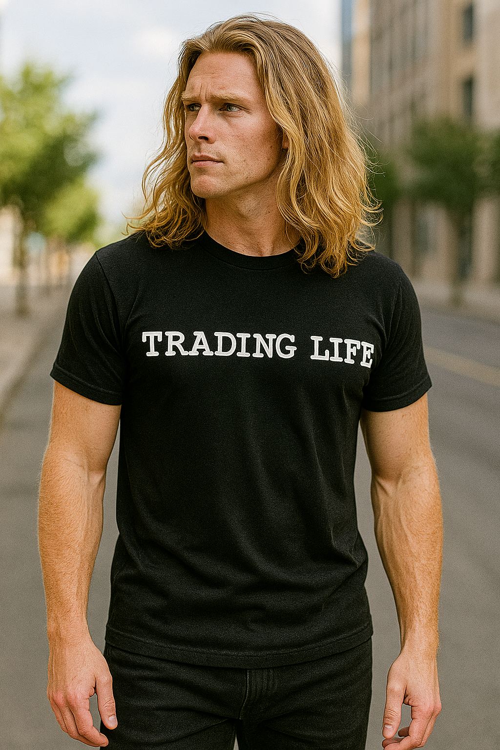 Premium Men's T-shirt  | Trading Life