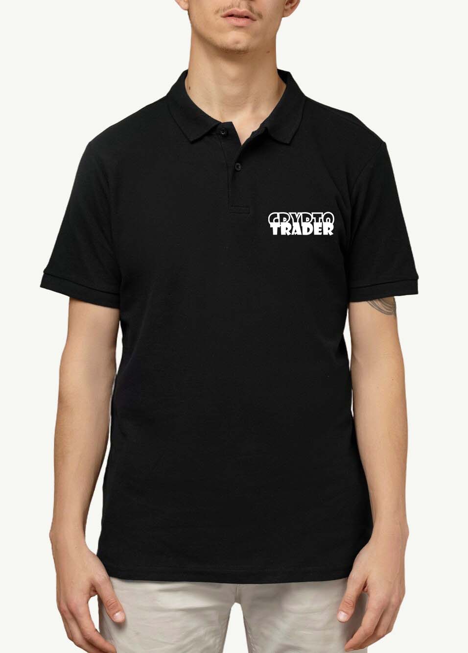 Koszulka Polo Premium | Premium Polo shirt with print | Crypto Trader